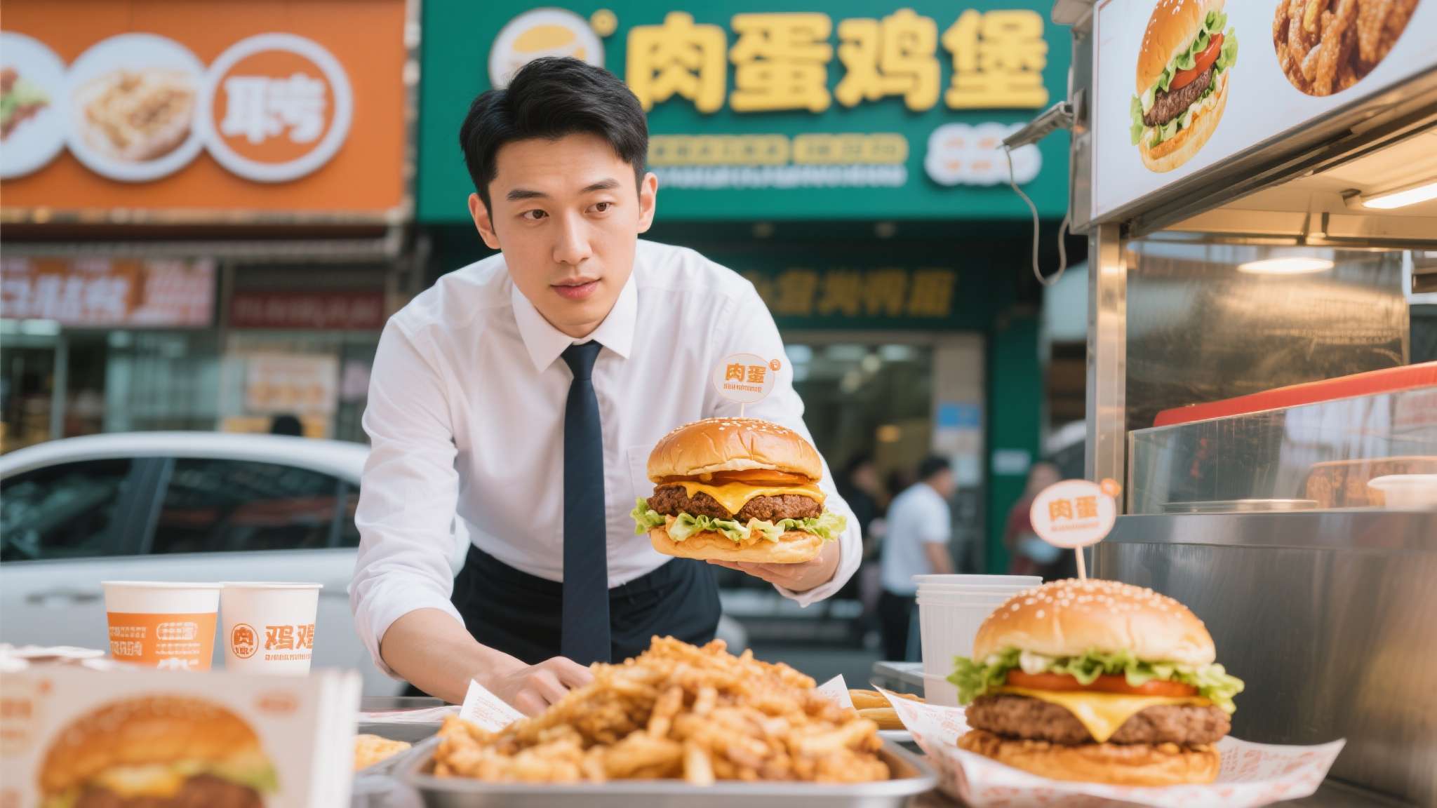 35岁牛马程序员辞职摆摊卖「肉蛋堡」竟月入5万元! 事实上,陈默的转型并非冲动之举。在辞职前,他已经用业余时间做了整整6个月的市场调